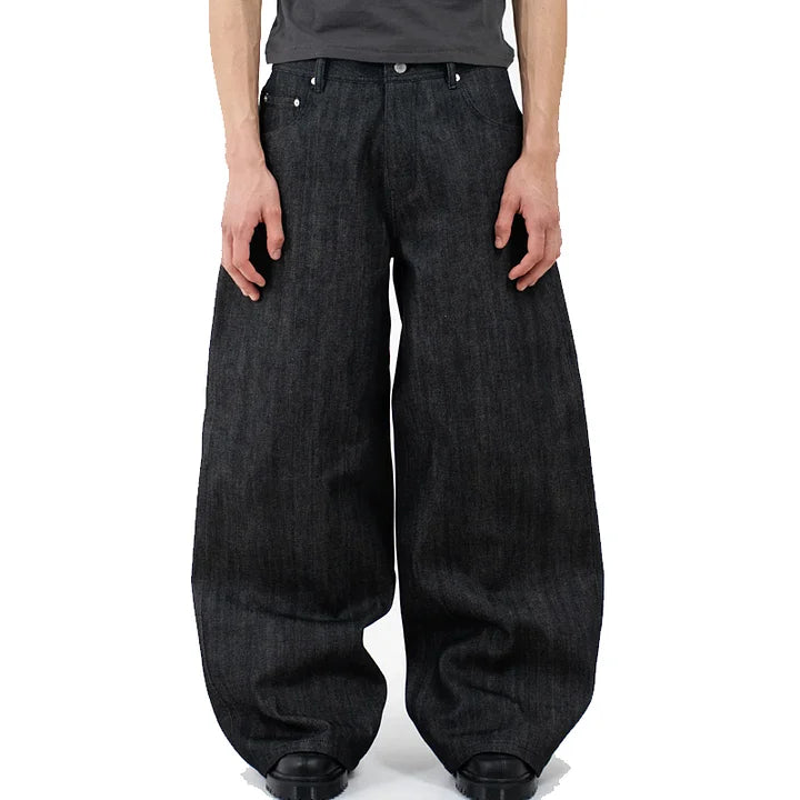 VAQUEROS OKAYAMA CON ORILLO CRUDO