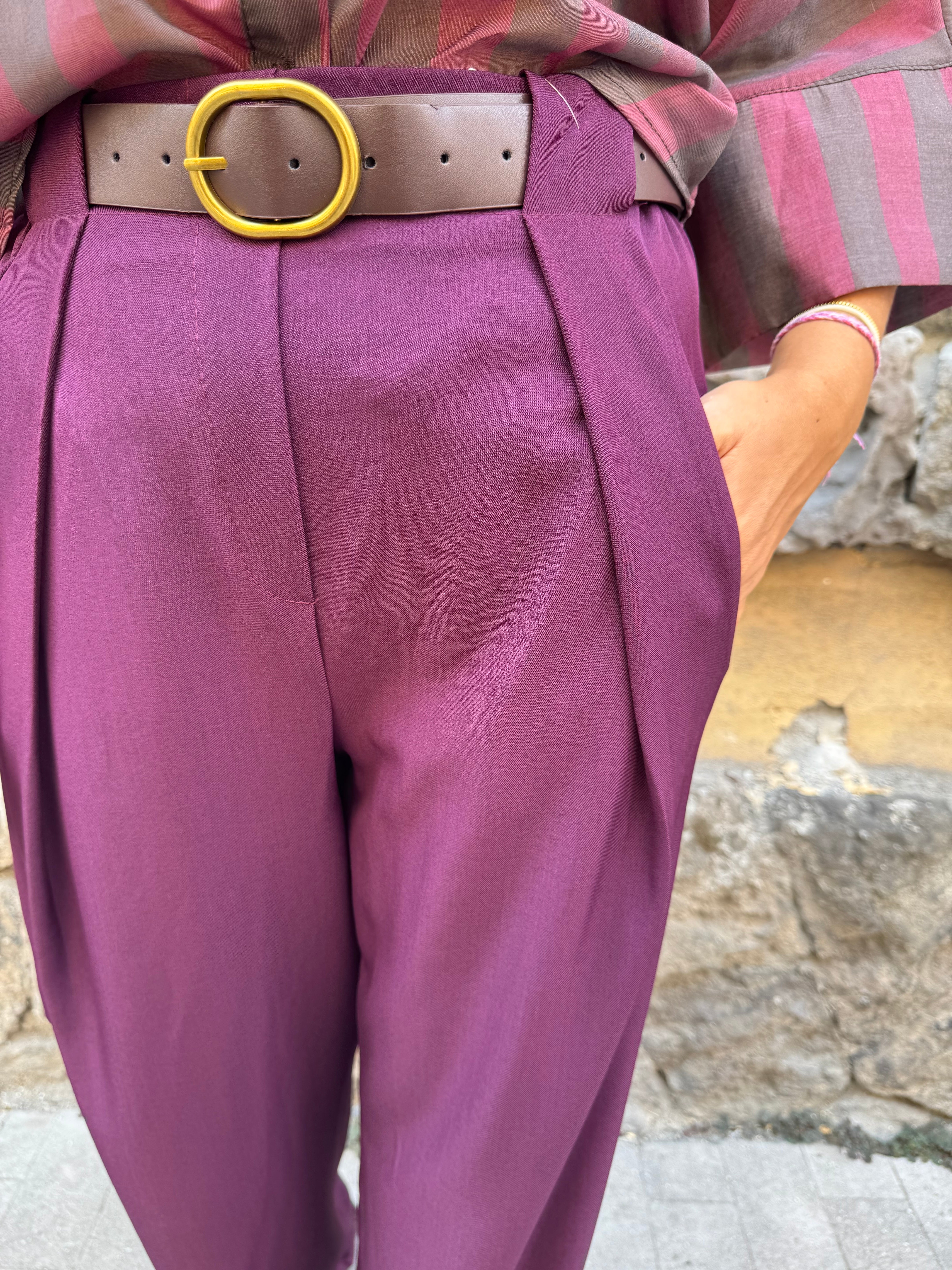 Pantalón Plisado Any