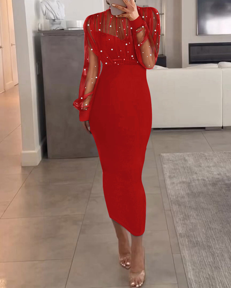 Vestido ajustado de fiesta