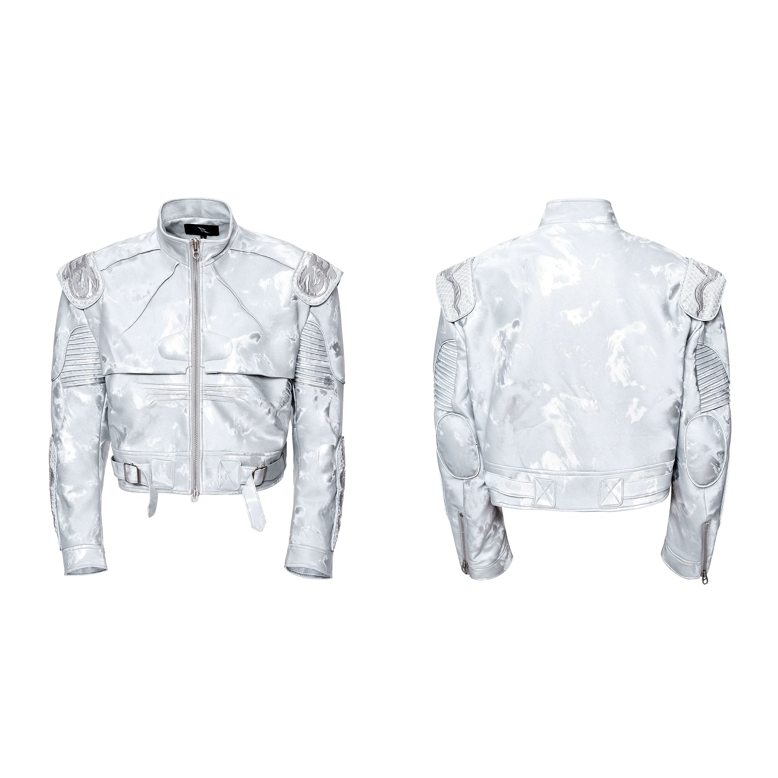 Chaqueta Estilo Grunge Motociclista