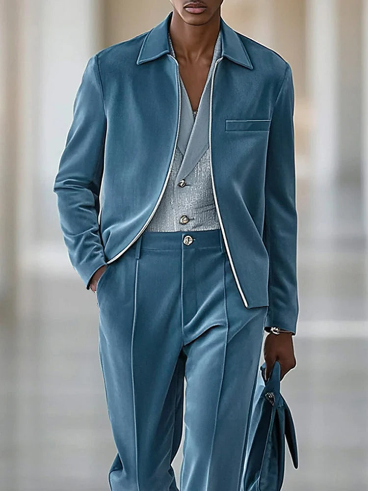 Conjunto Elegante de terciopelo