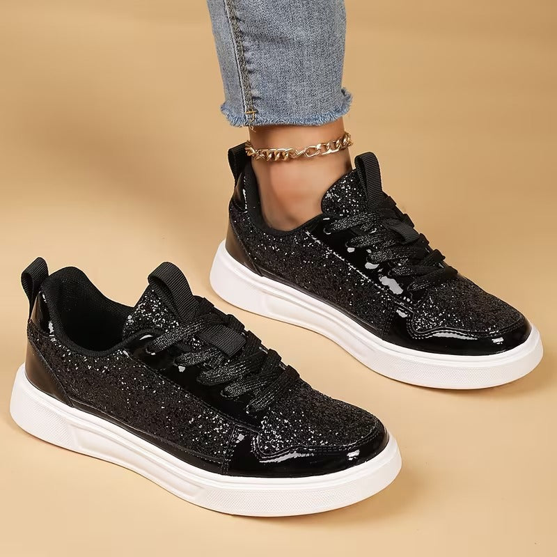 Zapatos Casuales de Otoño con Lentejuelas