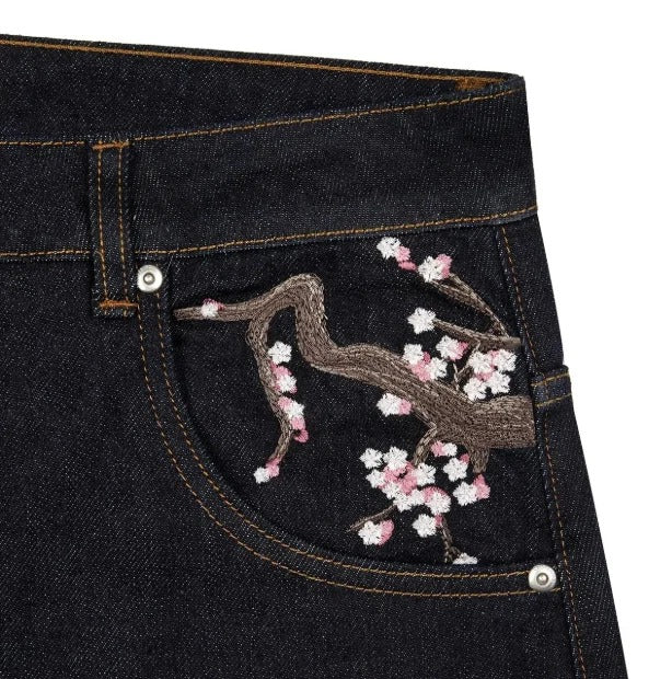 Vaqueros de flor de cerezo