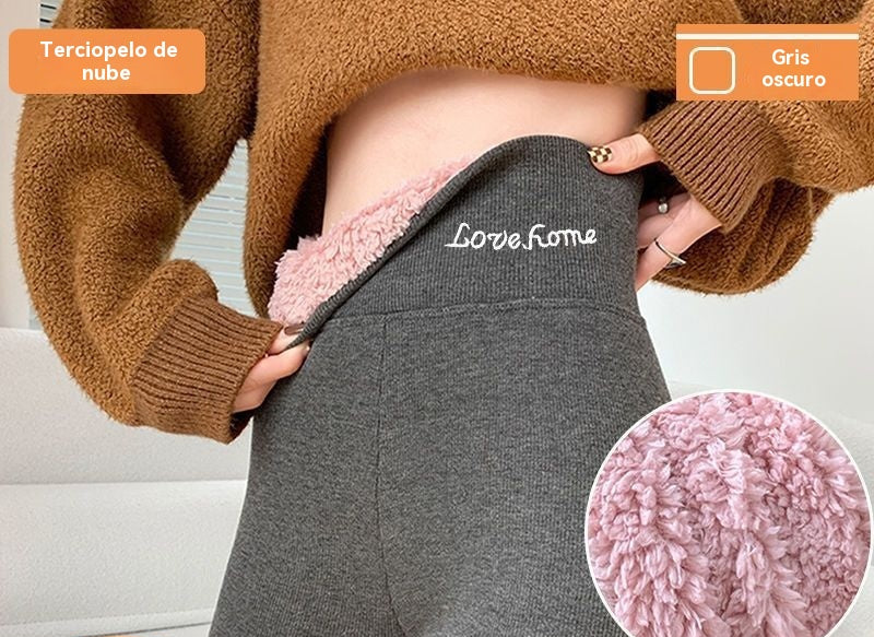 Pantalones de algodón con forro polar