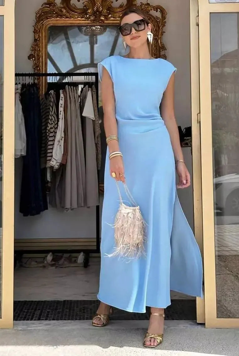 Vestido midi Catalina