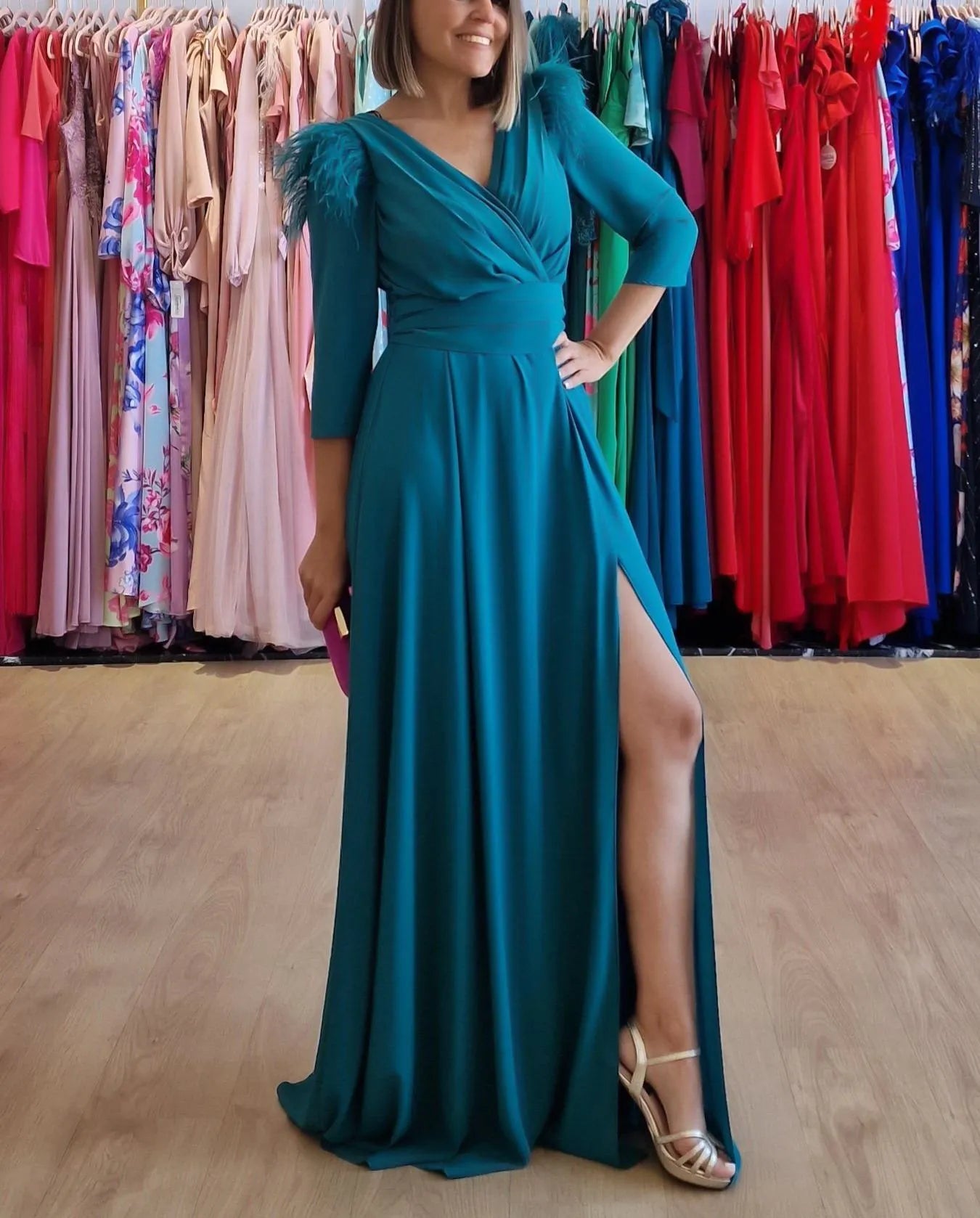 VESTIDO DE FIESTA CARMEN