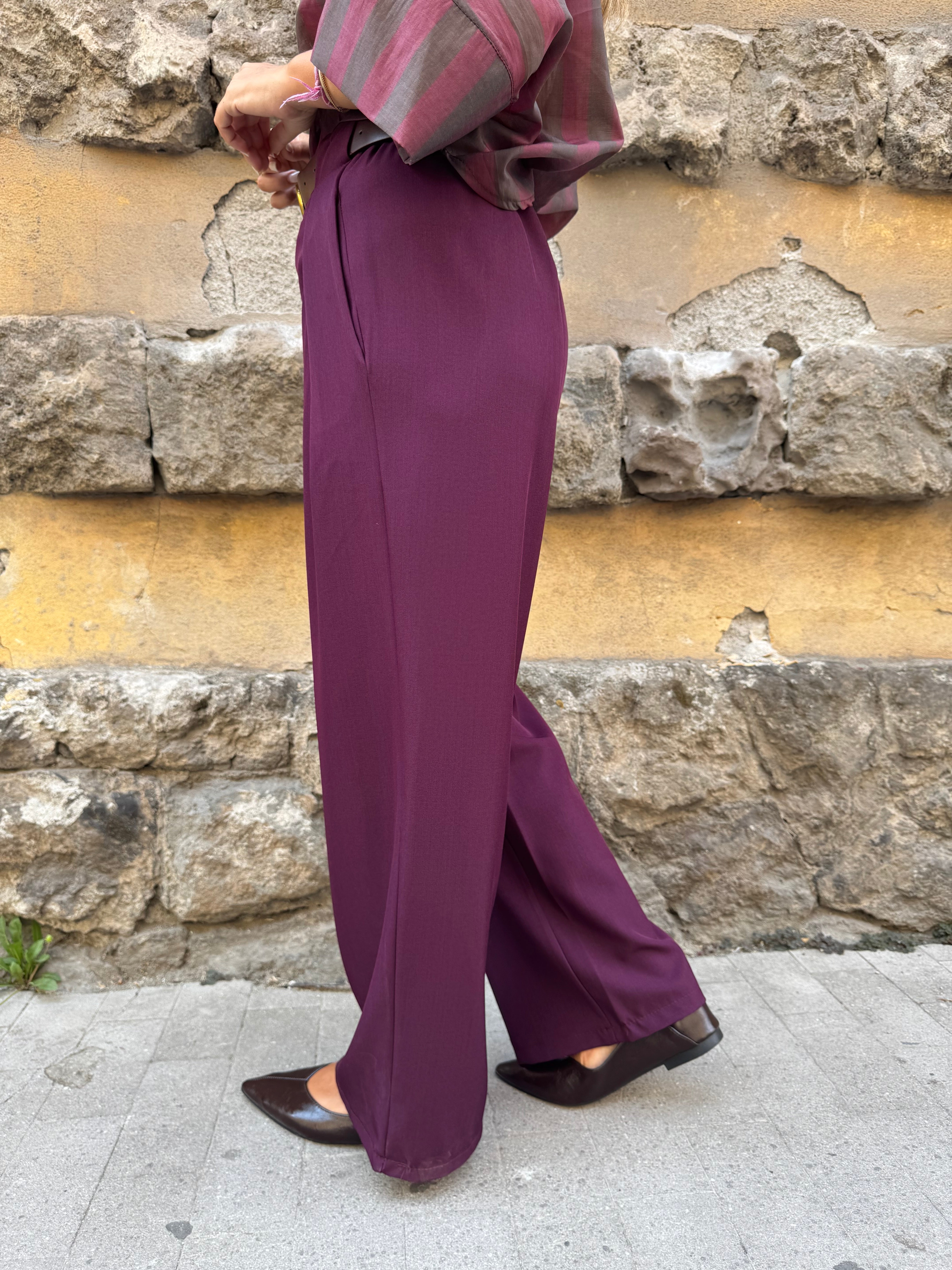 Pantalón Plisado Any