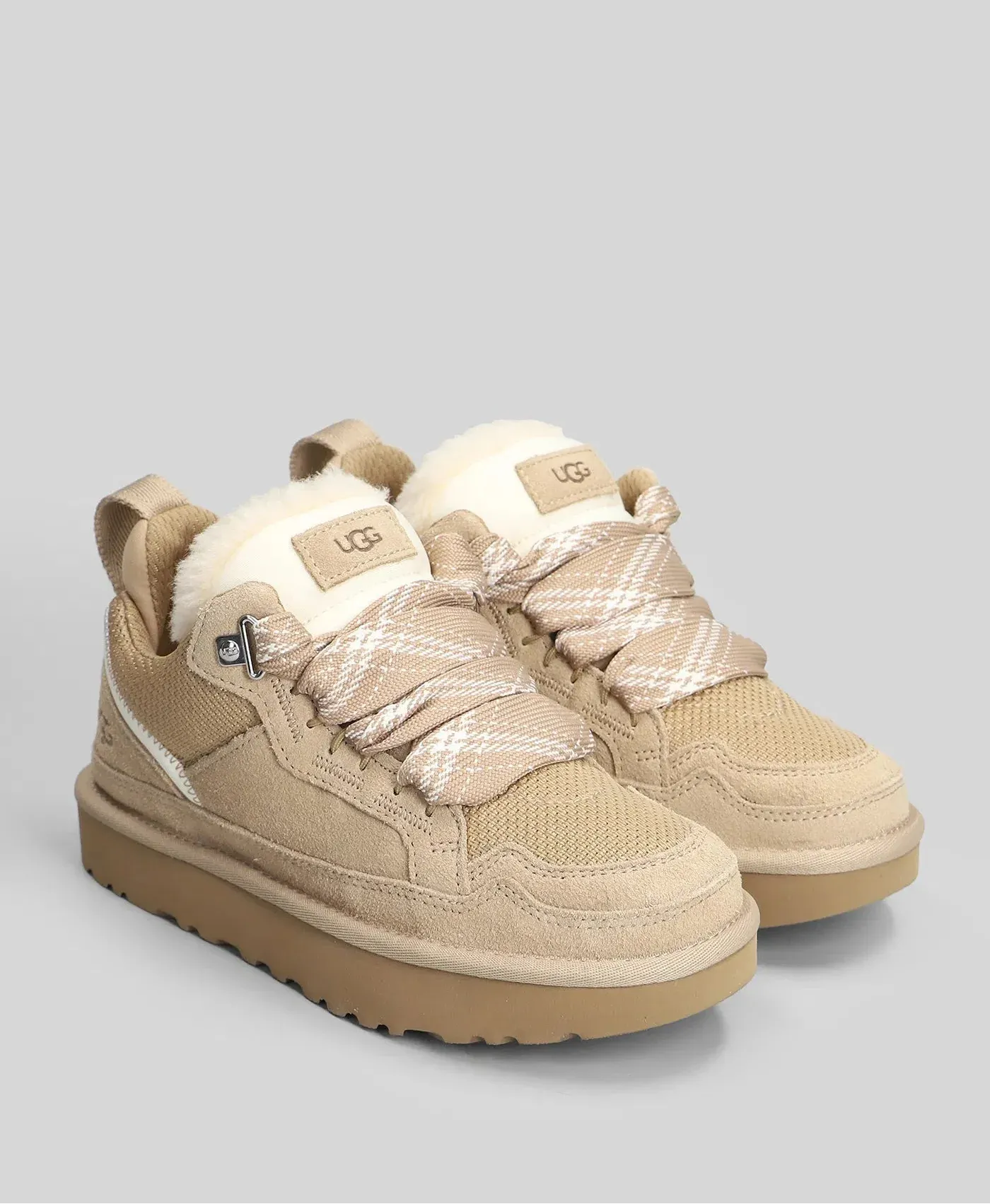 zapatos planos con forro polar