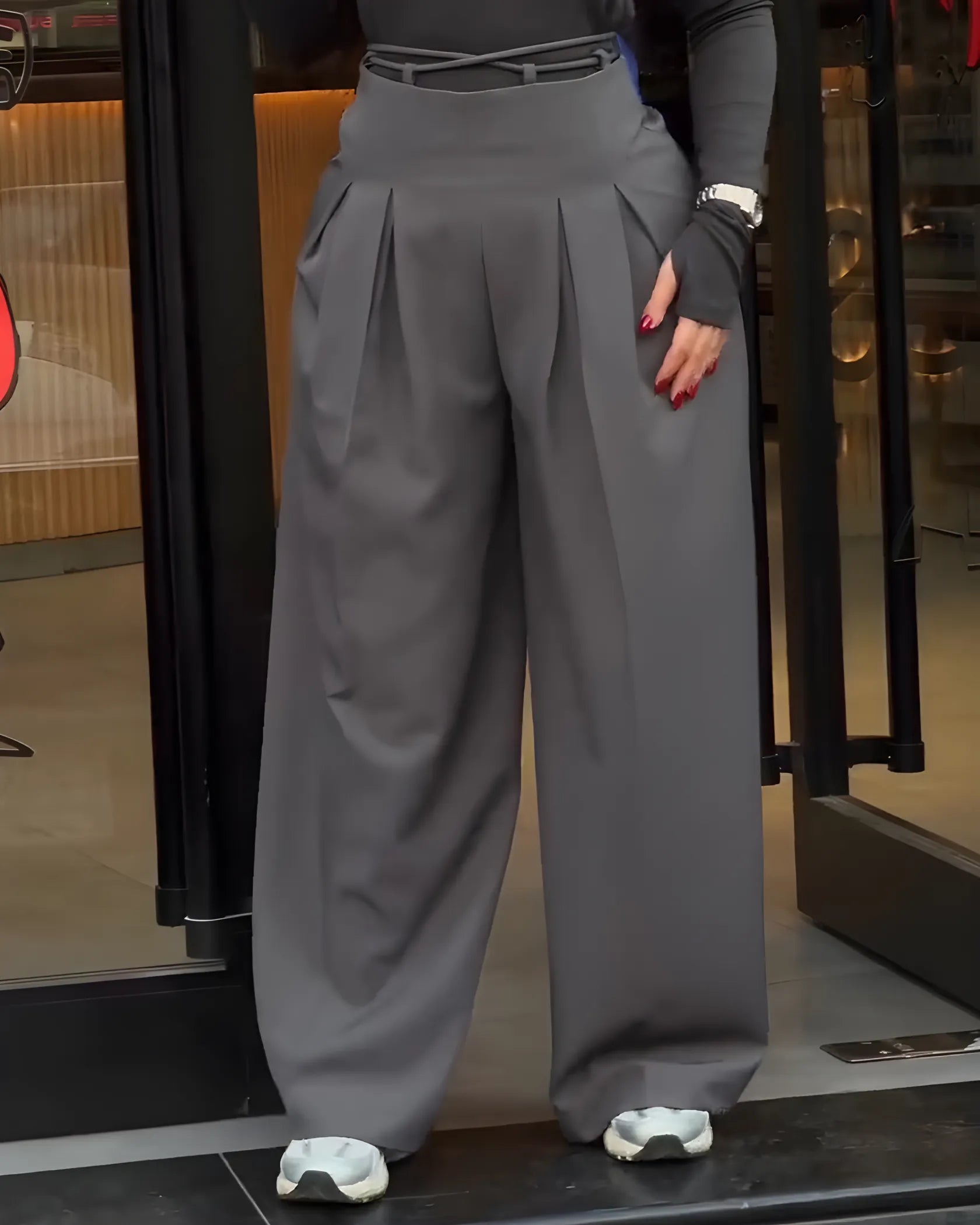 Pantalones Ajustados Casuales