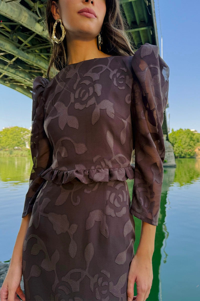 Conjunto Rabat Chocolate - Atelier Invitada S.L