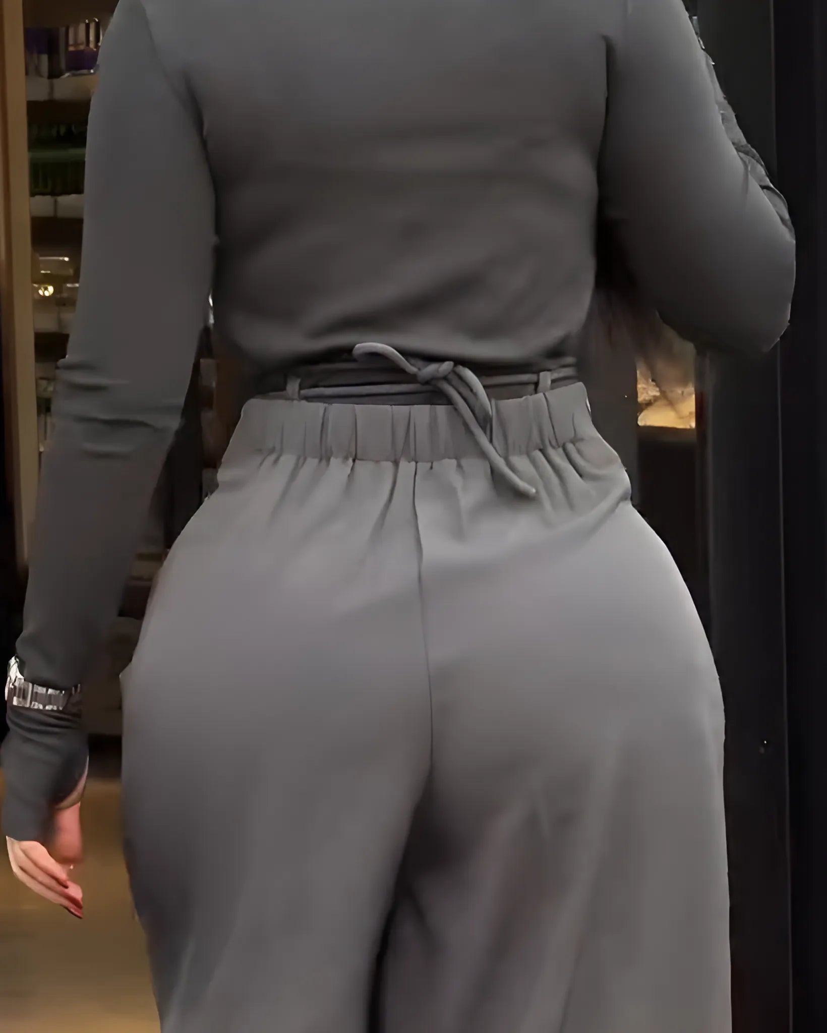 Pantalones Ajustados Casuales