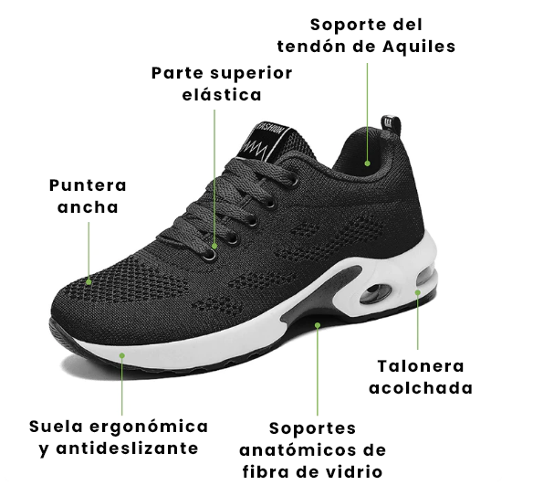 Zapato Ergonómico y Ligero para Aliviar el dolor
