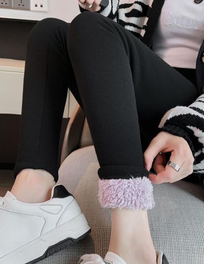 Pantalones de algodón con forro polar