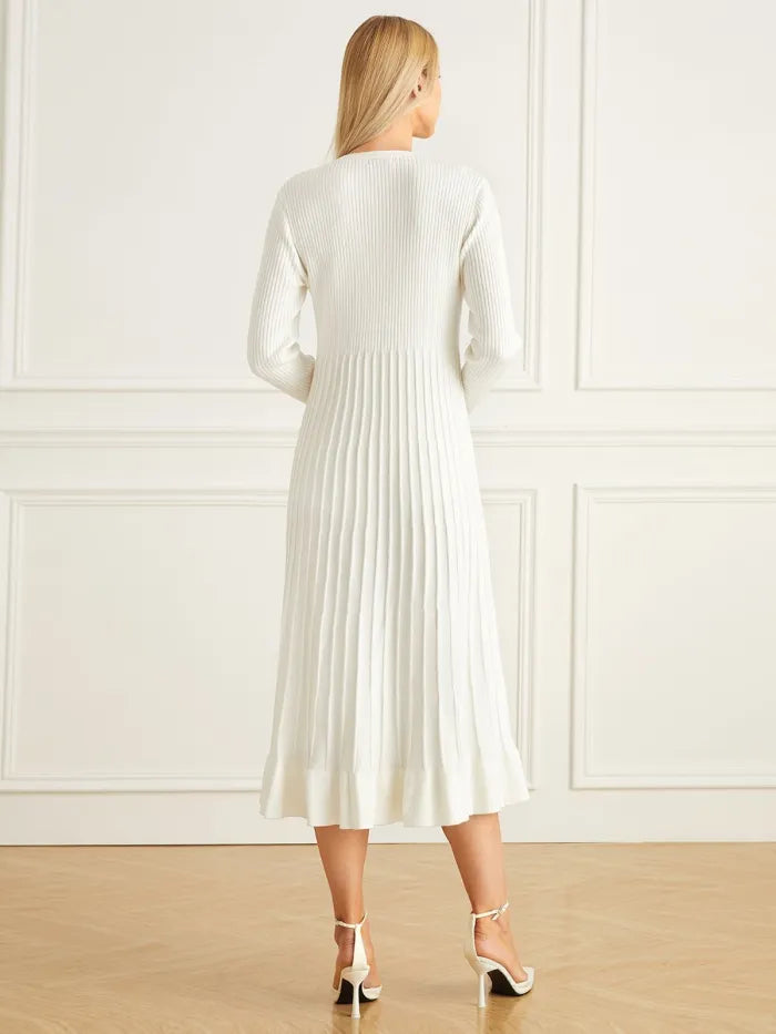 Vestido Elegante Plisado