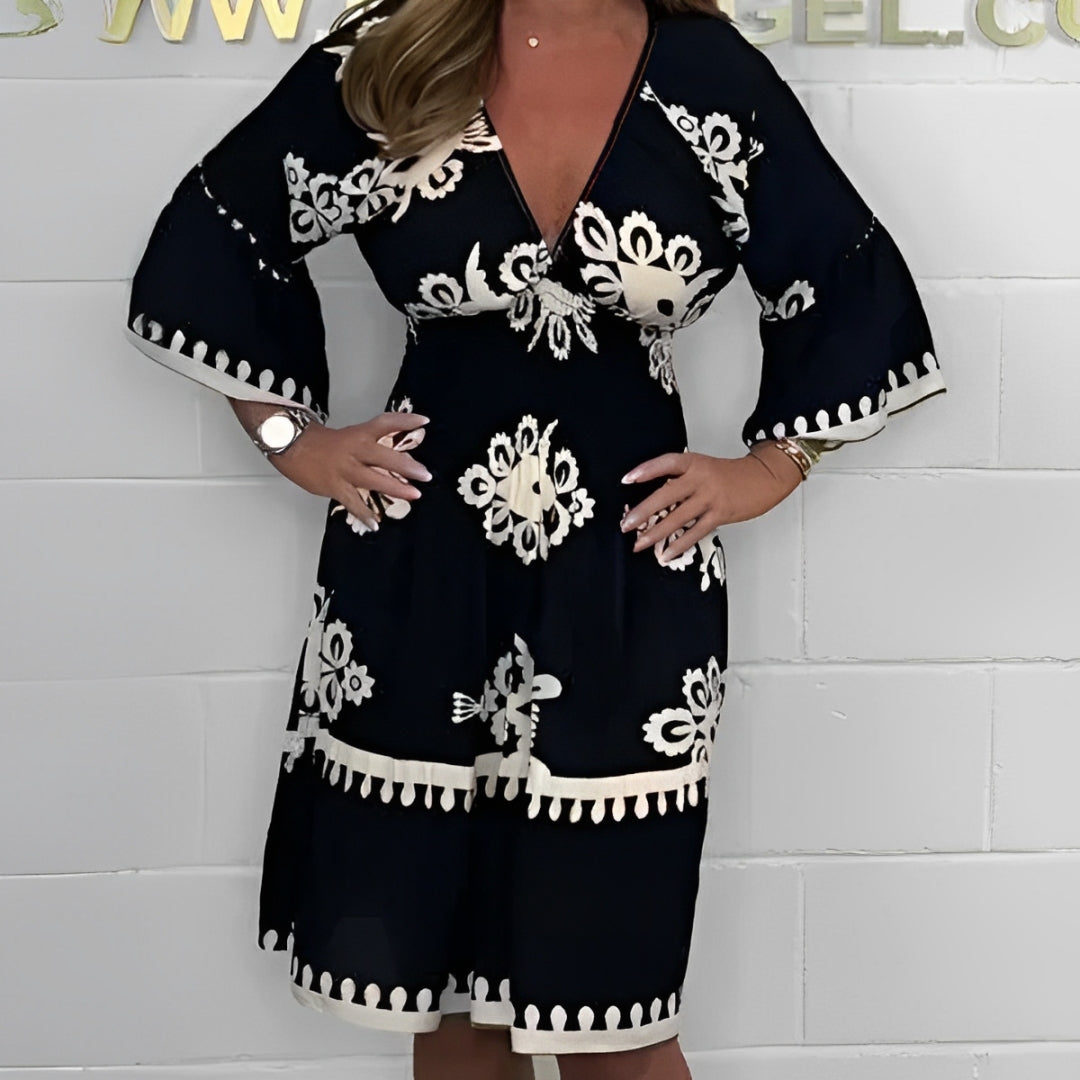 vestidos de verano estampados para mujer (LIQUIDACIÓN)