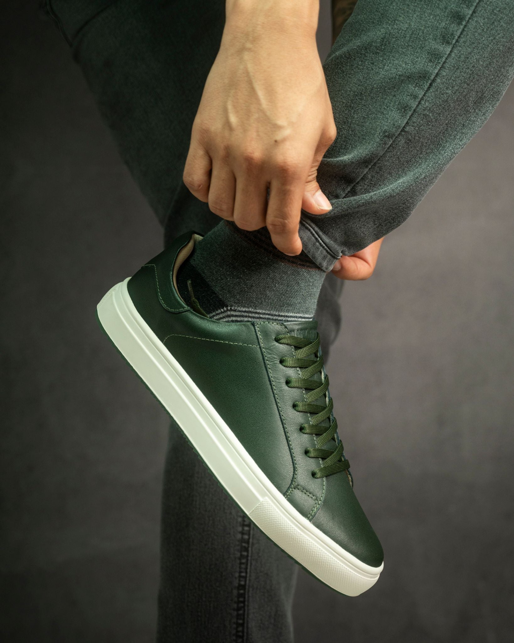 zapato valentino verde 702